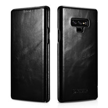 Load image into Gallery viewer, Samsung Galaxy Note9 Leather Flip Case