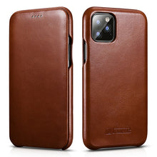Load image into Gallery viewer, iPhone 11 Pro Cowhide Genuine Leather