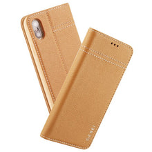 Load image into Gallery viewer, iPhone XS Max Leather Flip Case