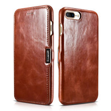 Load image into Gallery viewer, iPhone 7 &amp; 8 Leather Flip Case