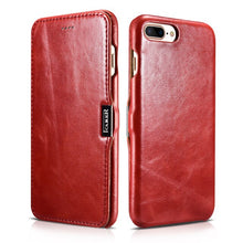 Load image into Gallery viewer, iPhone 7 &amp; 8 Leather Flip Case