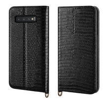 Load image into Gallery viewer, Samsung S10  Leather Flip Case